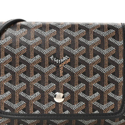 Goyardine Plumet Wallet Clutch Black