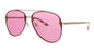 McQ Gold Aviator MQ0136S-012 Sunglasses