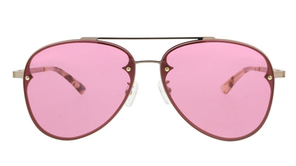 McQ Gold Aviator MQ0136S-012 Sunglasses