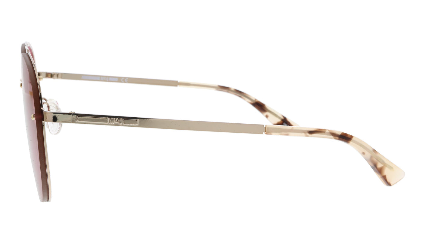 McQ Gold Aviator MQ0136S-012 Sunglasses
