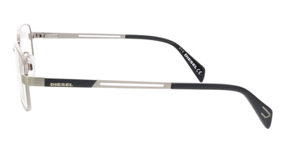 Diesel Shiny Palladium Rectanglular DL5109 Eyeglasses