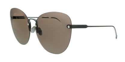 Salvatore Ferragamo Shiny Gunmetal/Maple Butterfly SF178S FIORE 067 Sunglasses