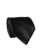 Dolce & Gabbana Brown Logo Embroidery Silk Adjustable Men NeckMen's Men's Tie