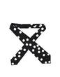 Dolce & Gabbana Black White Polka Dot Silk Adjustable Women NeckWomen's Women's Tie