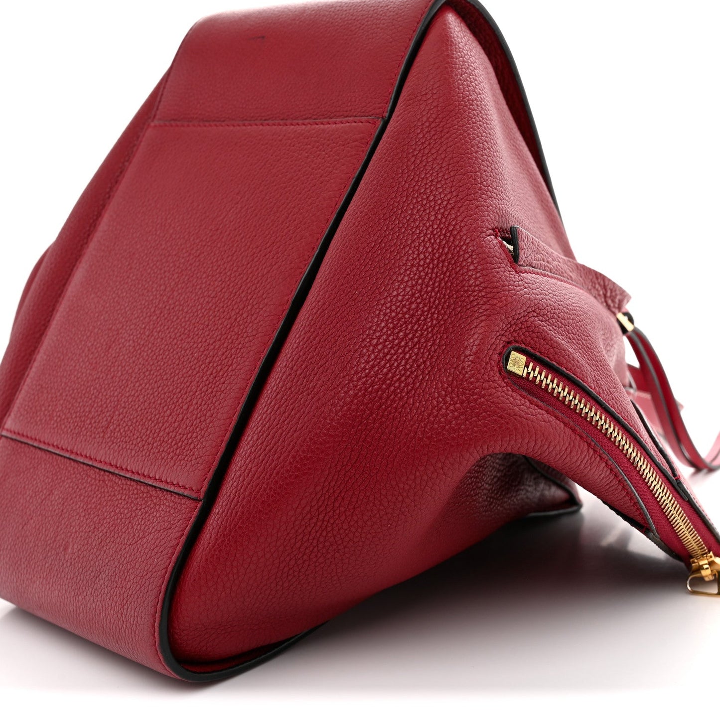 Calfskin Small Hammock Shoulder Bag Rouge