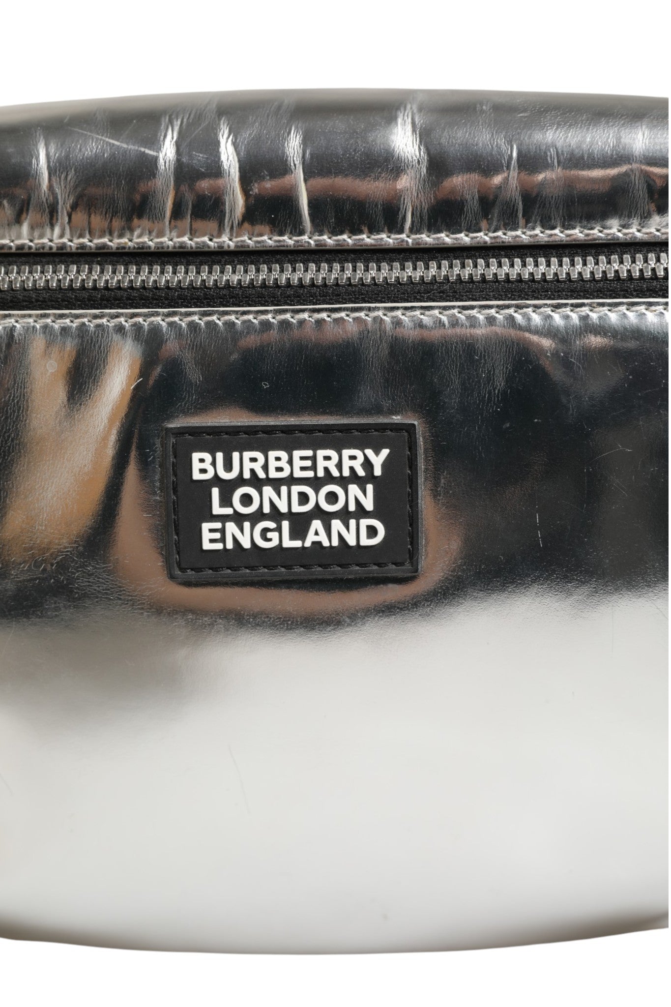 Burberry Belt bag Silver in Women's Synthetic (   )