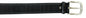 Pierre Cardin Shiny Black  Embossed Classic Buckle Adjustable Belt Adjustable Mens Belt-