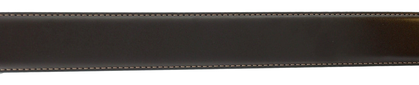 Pierre Cardin Brown Smooth Classic D-Ring Adjustable Belt Adjustable Mens Belt-