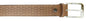 Pierre Cardin Light Brown Weave Textured Classic D-Ring Adjustable Belt Adjustable Mens Belt-