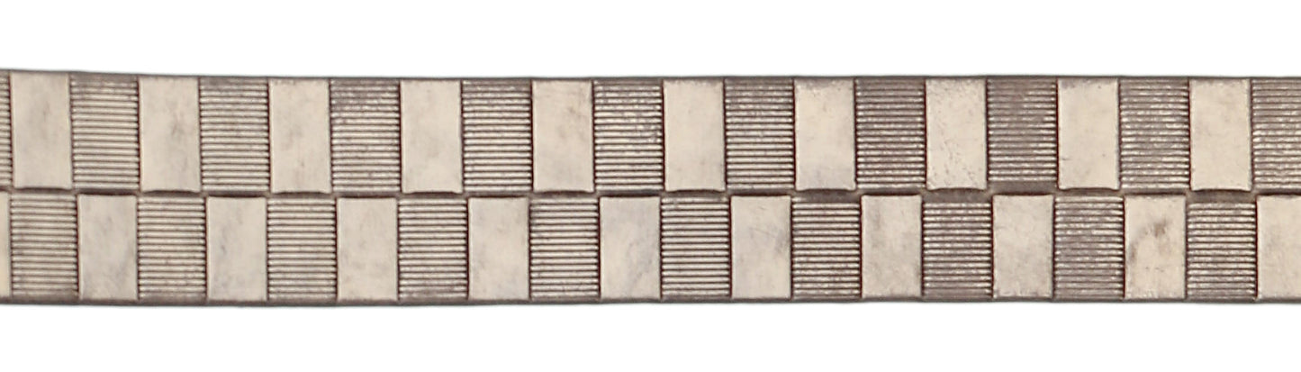Pierre Cardin Distressed Brown Textured Classic Silver D-Ring Adjustable Belt Adjustable Mens Belt-