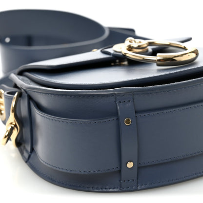 Calfskin Small Tess Bag Deep Ocean Blue
