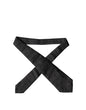 Dolce & Gabbana Black Paisley Woven Silk Adjustable Women NeckWomen's Women's Tie
