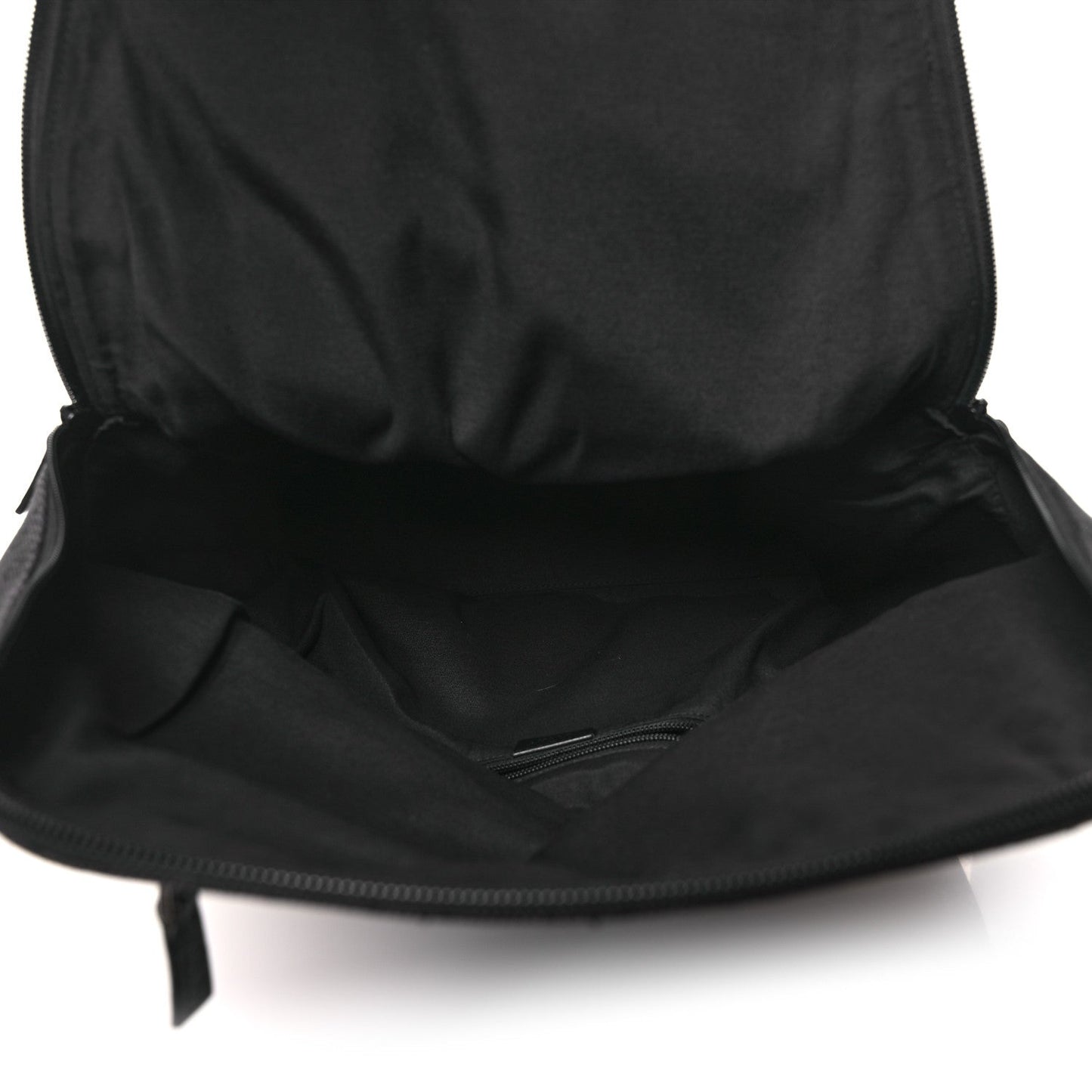 Denim Monogram Medium Backpack Black
