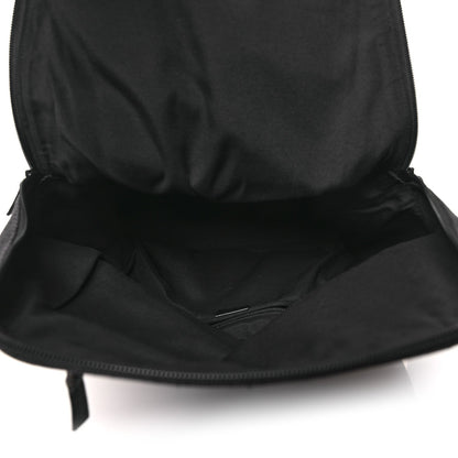 Denim Monogram Medium Backpack Black