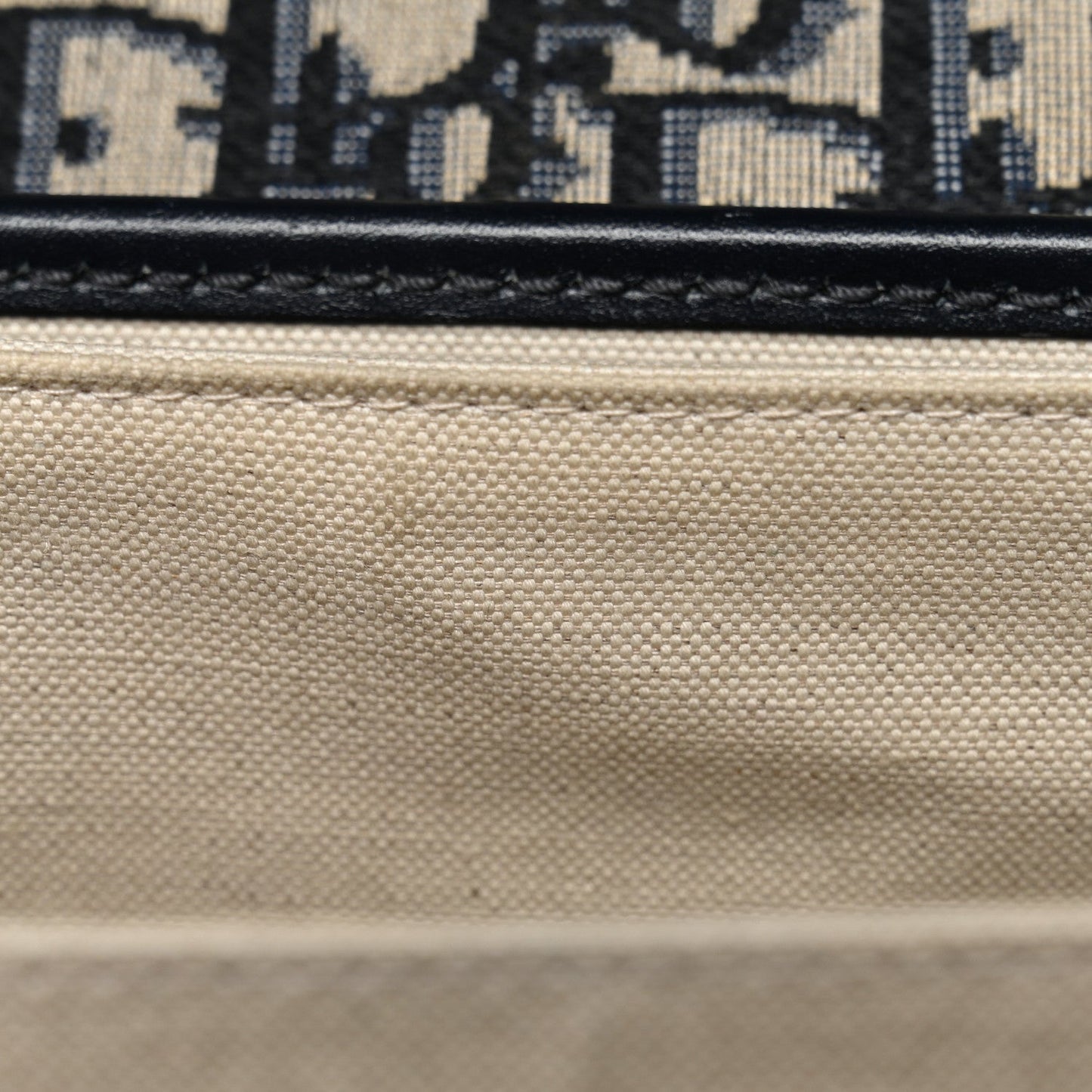 Oblique Square DiorAddict Flap Navy Blue