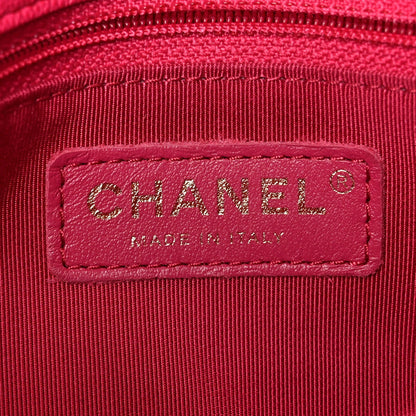 Caviar Quilted Small Fashion Therapy Flap Bag Dark Pink