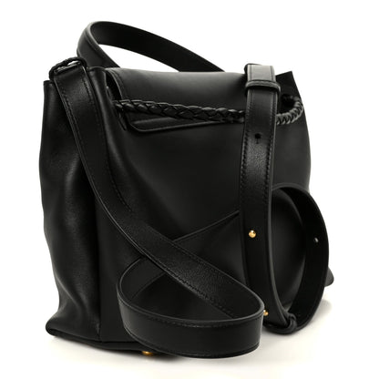 Silky Calfskin Small Ciao Ciao Black