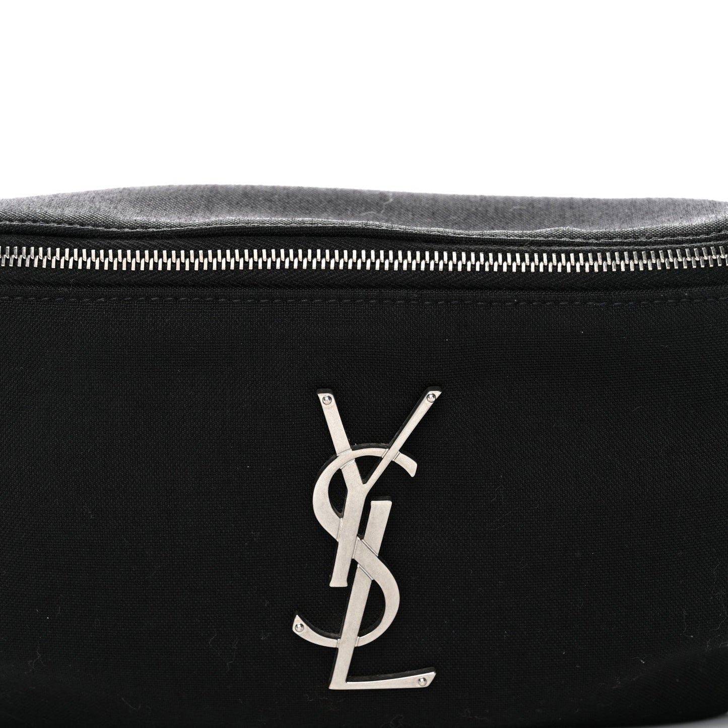 Canvas Monogram Belt Bag Black