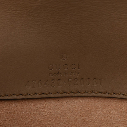 GG Supreme Monogram Super Mini Dionysus Shoulder Bag Taupe