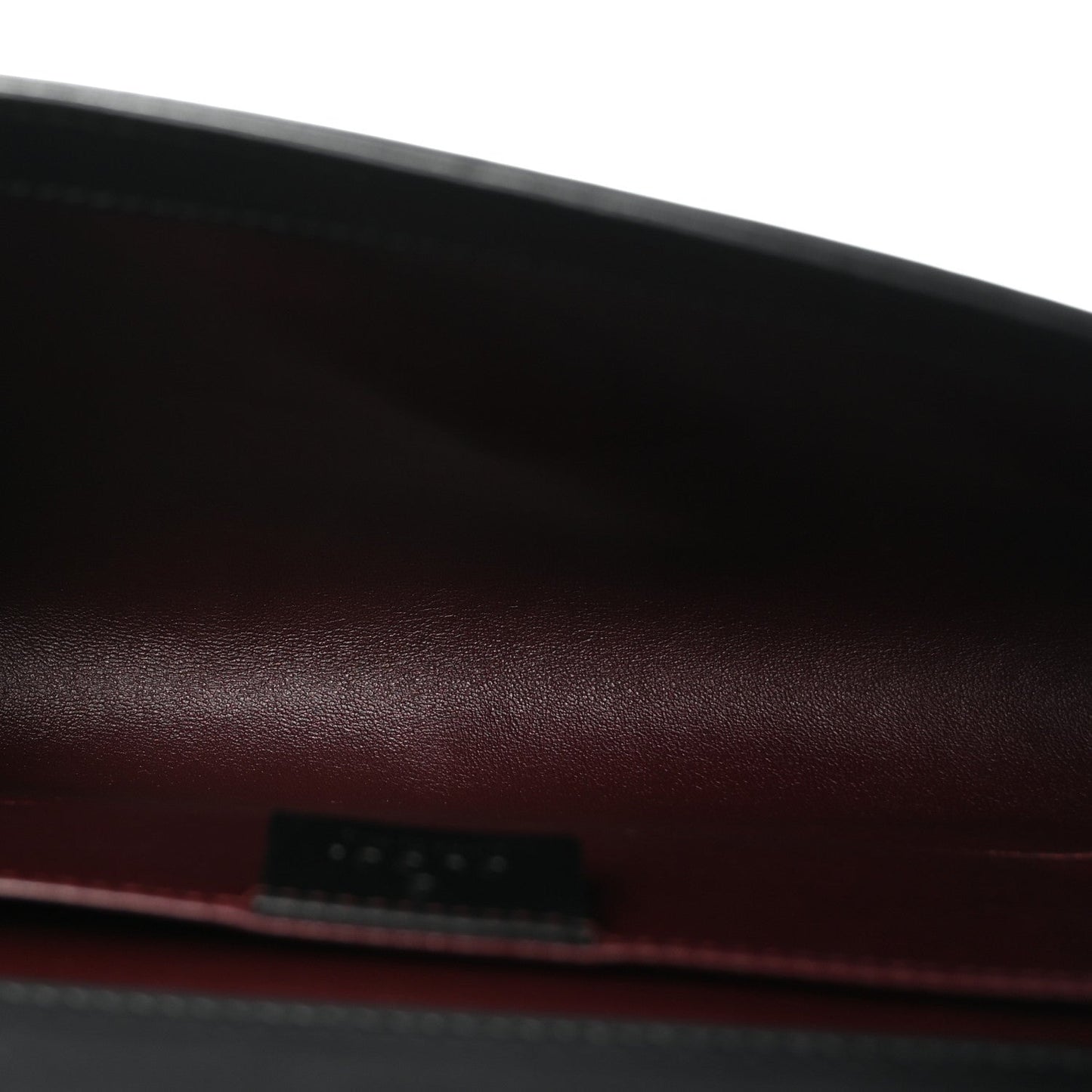 Smooth Calfskin Small Zumi Top Handle Shoulder Bag Black