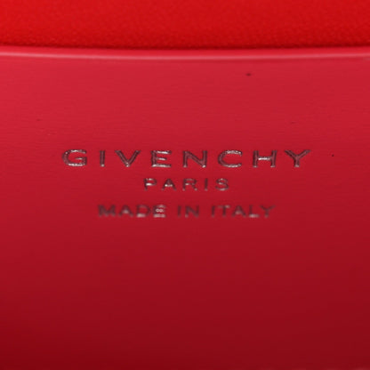 Box Calfskin Antigona Vanity Bag With Chain Neon Pink