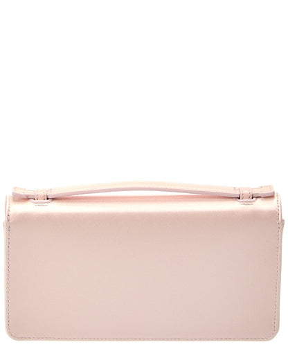 Valentino Vlogo Signature Satin Wallet On Chain