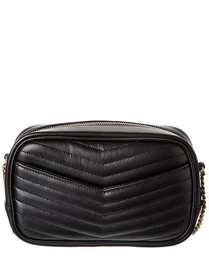 Saint Laurent Lou Mini Quilted Leather Camera Bag