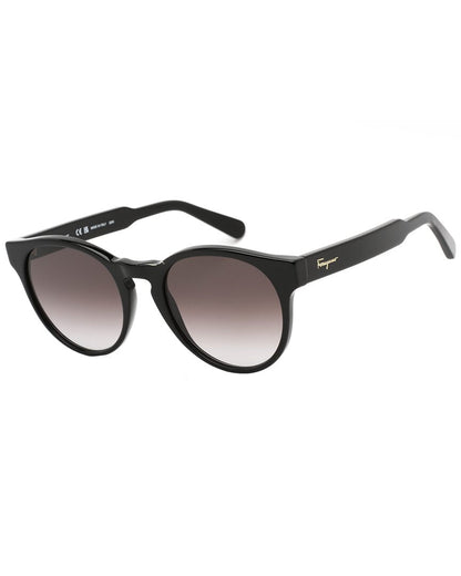 Ferragamo Women's Classic Logo 52Mm Sunglasses, Black