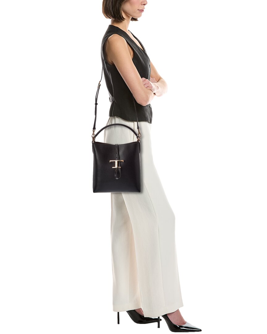 Tod's T Timeless Pendant Bucket Bag