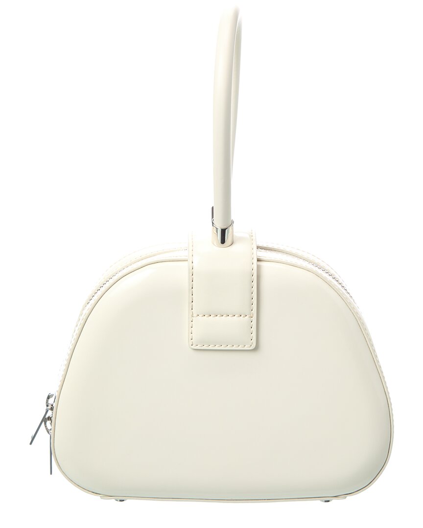 Self-Portrait Leather Top Handle Mini Bag