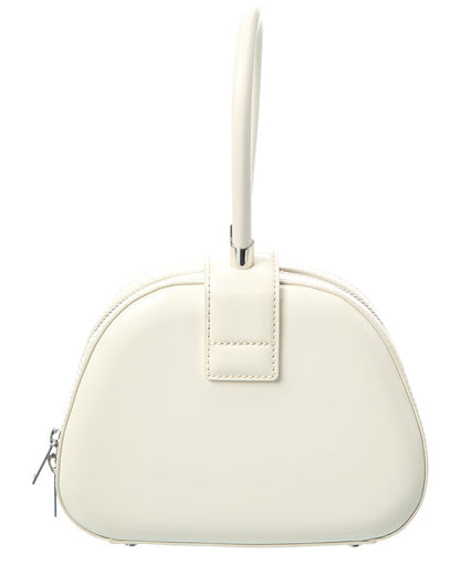 Self-Portrait Leather Top Handle Mini Bag