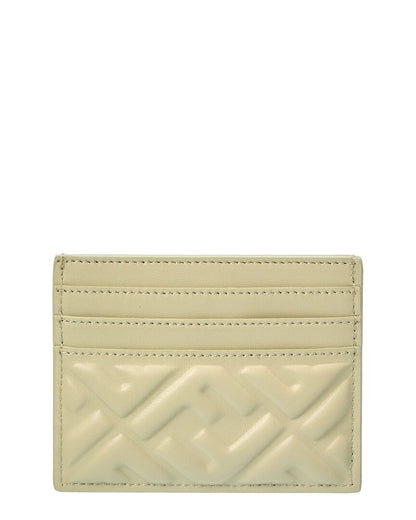 Fendi Baguette Leather Card Holder
