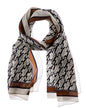 Jimmy Choo Logo Silk Scarf