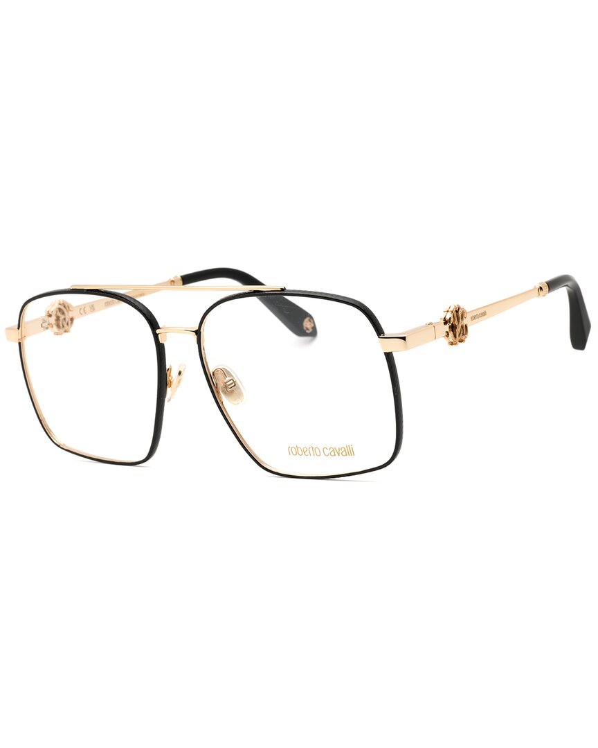Roberto Cavalli Women's Vrc028 58Mm Optical Frames Metallic
