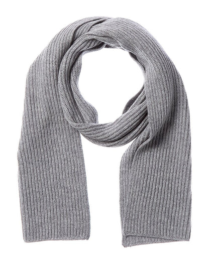 Naadam Collection Ribbed Wool & Cashmere-Blend Scarf