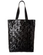 Bottega Veneta Maxi Intrecciato Leather Tote Black ONE SIZE