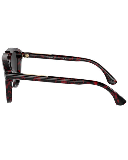 Burberry Men's Be4417u 58Mm Sunglasses, Red