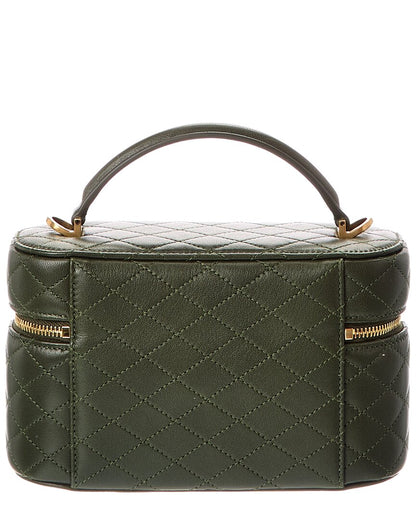 Saint Laurent Gaby Quilted Leather Vanity Bag