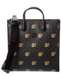 Gucci Interlocking G Gg Supreme Canvas & Leather Tote