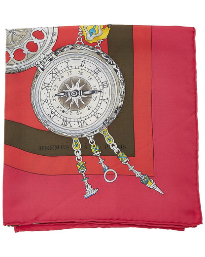 Hermès Parmi Les Fleurs Loïc Dubigeon Silk Scarf (   )