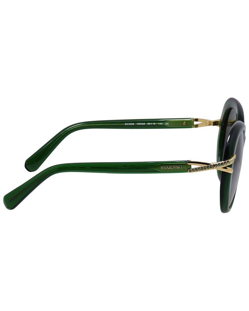 Swarovski Women's Sk6026 56Mm Sunglasses