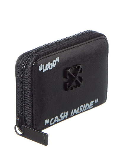 Off-White™ Small Leather Coin Purse