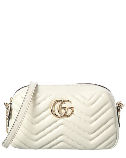 Gucci Gg Marmont Small Leather Camera Bag