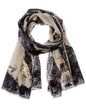Jimmy Choo Logo Silk Scarf