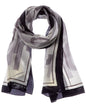 Jimmy Choo Logo Silk Scarf