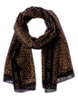 Jimmy Choo Logo Silk Scarf