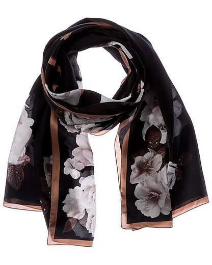 Jimmy Choo Logo Silk Scarf