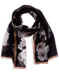 Jimmy Choo Logo Silk Scarf