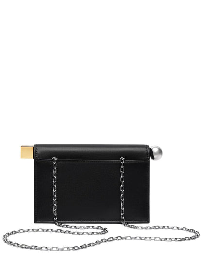 Jacquemus The Small Rond Carre Leather Clutch
