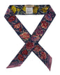 Valentino Après L'hiver Poppies Silk Scarf